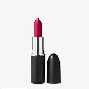 NWT M·A·Cximal Sleek Satin Lipstick in 812 Maraschino Much (a blue red)